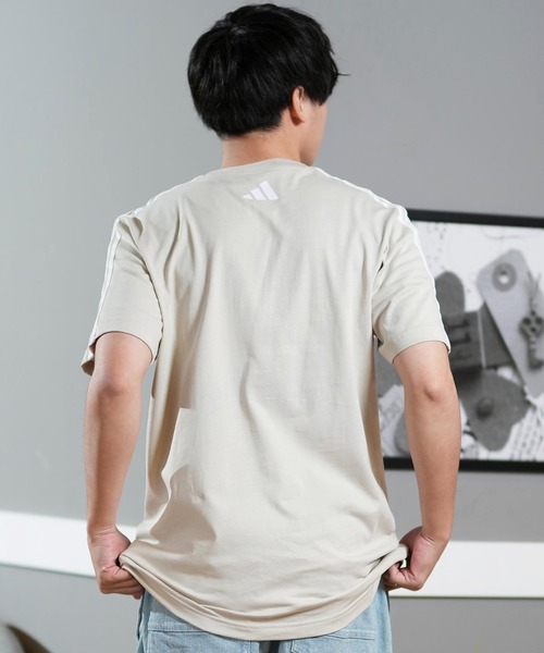 tシャツ adidas/アディダス 半袖Tee/半袖Tシャツ スリーストライプ 吸汗速乾 ユニセックス KPJ36 メンズ レディース | adidas | 12