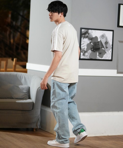 tシャツ adidas/アディダス 半袖Tee/半袖Tシャツ スリーストライプ 吸汗速乾 ユニセックス KPJ36 メンズ レディース | adidas | 15