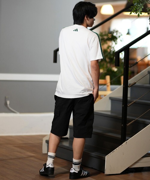 tシャツ adidas/アディダス 半袖Tee/半袖Tシャツ スリーストライプ 吸汗速乾 ユニセックス KPJ36 メンズ レディース | adidas | 09