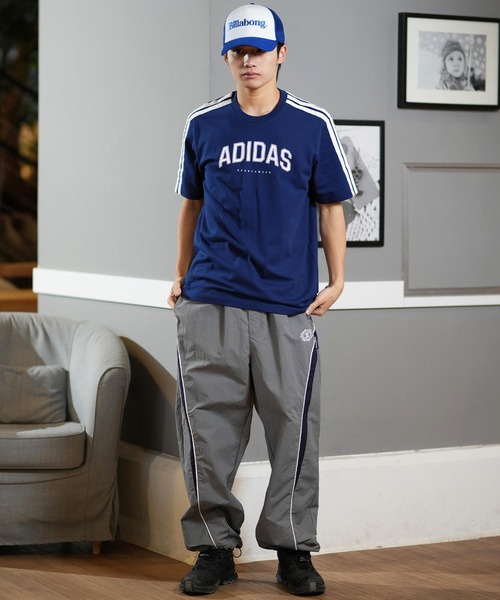 adidas tシャツ adidas/アディダス 半袖Tee/半袖Tシャツ スリー