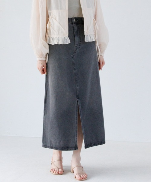 flower デニムスカート グラッドデニムスカート : ZOZOTOWN Yahoo!店