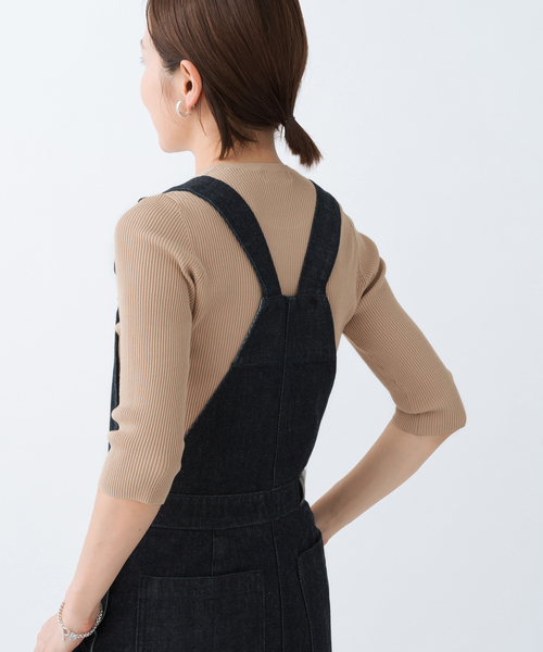 ニット セーター ECO SPLASH リブ半袖 ニット レディース IENA｜ECO SPLASH リブ半袖 ニット | Rakuten Fashion(楽天