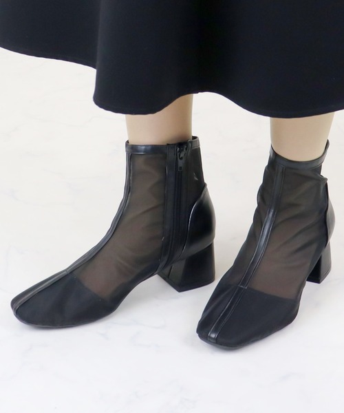 「LibertyDoll」 ショートブーツ M アイボリー レディース_画像5