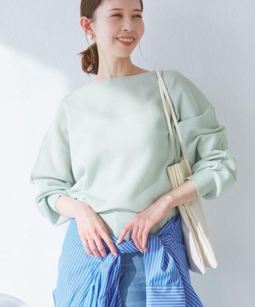 ニット セーター ICE Feel Cotton Knit プルオーバー レディース Amazon | [アーバンリサーチ ドアーズ] ニット セーター