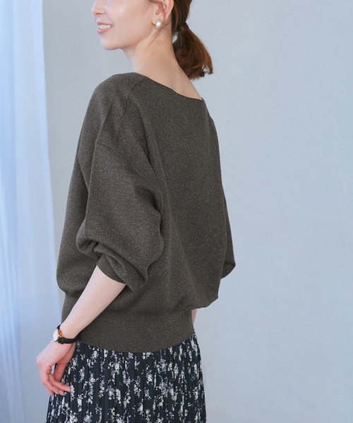 ニット セーター シアーニットプルオーバー レディース styling/ ニット セーター シアーニットプルオーバー レディース