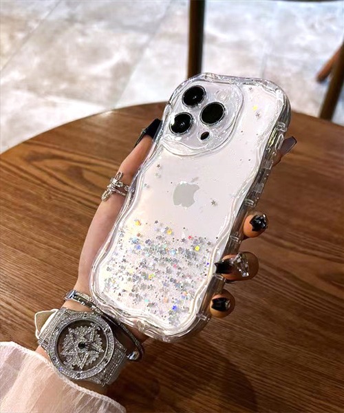 Darich スマホケース キルティングビジューiPhoneケース