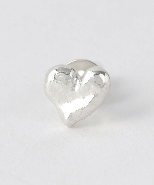 Heart シングルピアス Ф STEVEN ALAN ピアス 「frank and easy × Steven Alan」HEART