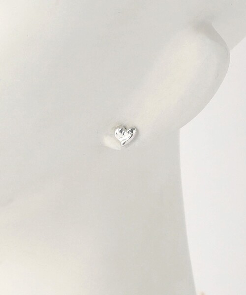 Heart シングルピアス Ф STEVEN ALAN ピアス 「frank and easy × Steven Alan」HEART