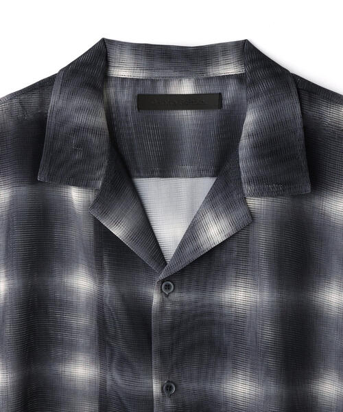 DANKE SCHON シャツ DankeSchon/ダンケシェーン/OMBRE CHECK