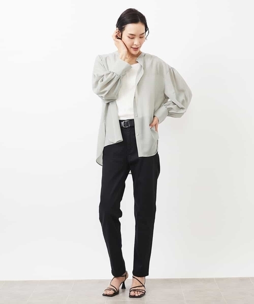 MICHEL KLEIN（ミッシェルクラン） パンツ 「4サイズ展開」ストレッチ