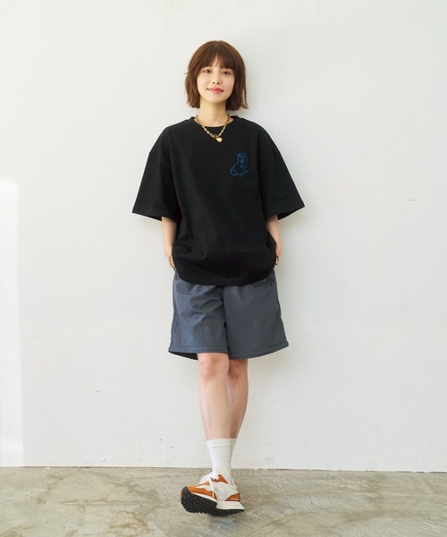 kaoyorinakami tシャツ socks tee / ソックスTシャツ メンズ