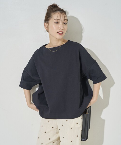 FREAK'S STORE tシャツ 限定展開 ボート ネック バスク 半袖 T