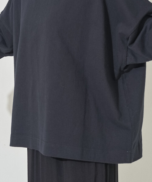 週末限りのお値下げプライス✳ポップアップ会場限定✳RKS ロングTシャツ ロングTシャツ（ラッコ Catch the Wave）- ブラック | すいそう
