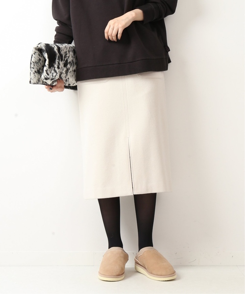 「Spick & Span」 タイトスカート 36 ホワイト レディース_画像4