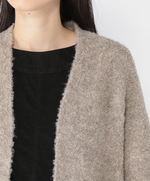 「studio CLIP」 ニットカーディガン FREE ライトグレー レディース_画像6