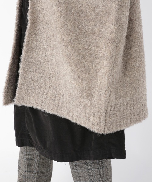 「studio CLIP」 ニットカーディガン FREE ライトグレー レディース_画像9