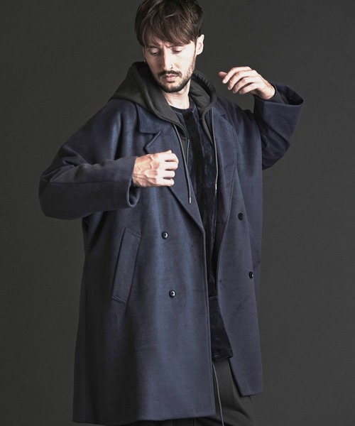 NO ID.(ノーアイディー) トレンチコート ONE SIZE ブラック メンズ NO ID.(ノーアイディー) トレンチコート ONE SIZE ブラック メンズ