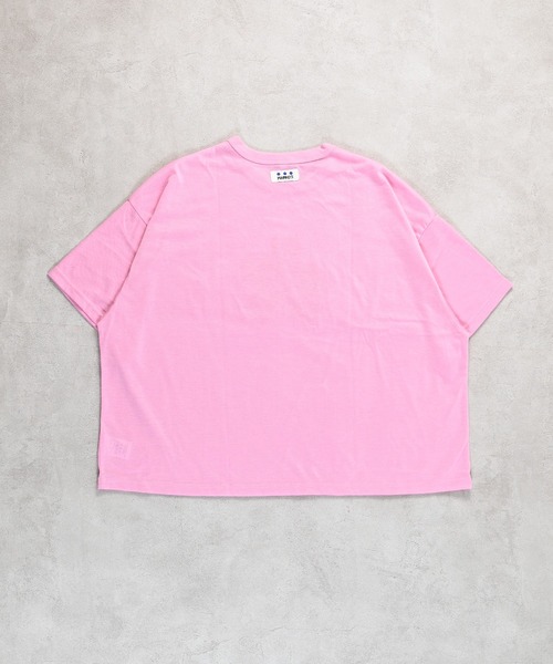 モスキーノ MOSCHINO スタンダードシンプルロゴTシャツ （PINK