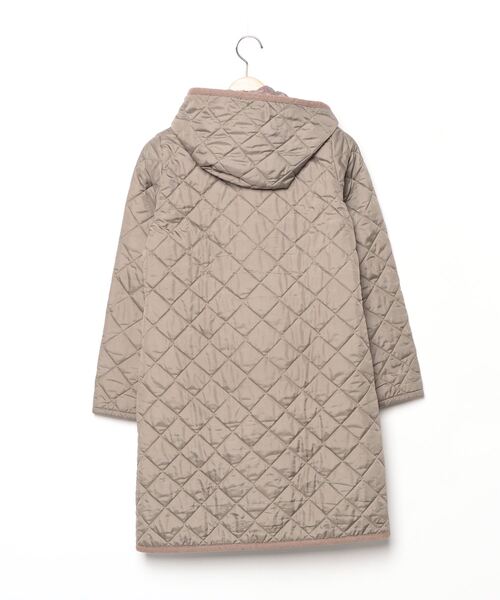 LAVENHAM（ラベンハム） キルティングコート 36 ベージュ レディース