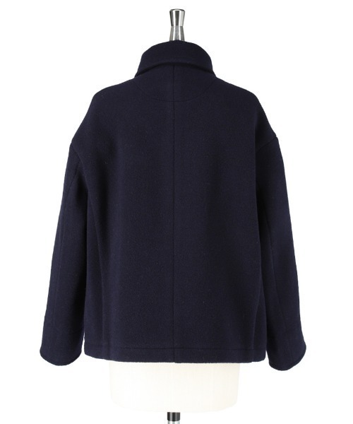 Danton（ダントン） ピーコート 36 ネイビー レディース : ZOZOTOWN