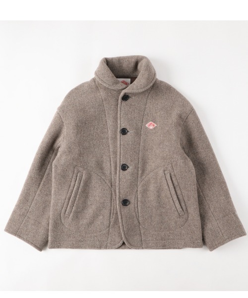 DANTON Vêtements de Travail ピーコート 36 Danton（ダントン） ピーコート 36 ベージュ レディース : ZOZOTOWN