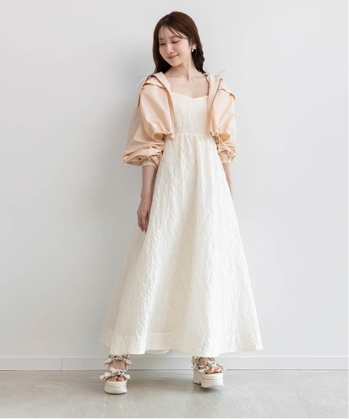 ランダ（RANDA）/シアージャガードキャミソールワンピース RANDA（ランダ） ワンピース シアージャガードキャミソールワンピース