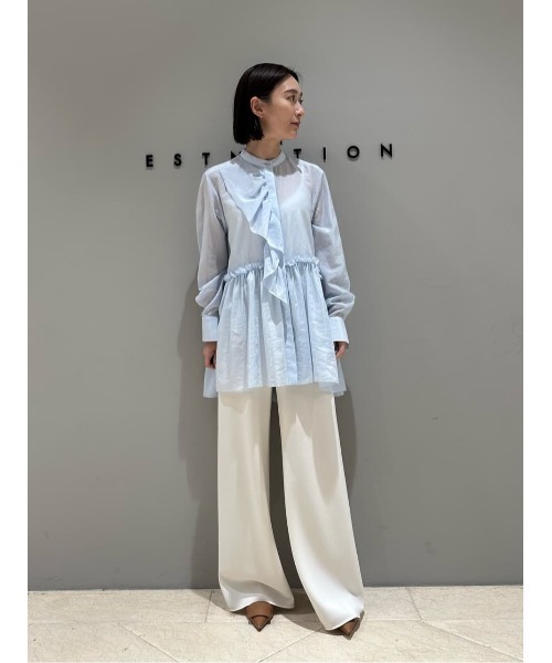 ESTNATION ブラウス シャツ 「復刻」ESTNATION / コットンシルク
