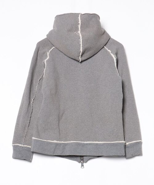 wjk ジップアップパーカー パーカー グレー wjk 「wjk」 ジップアップパーカー MEDIUM トップグレー メンズ