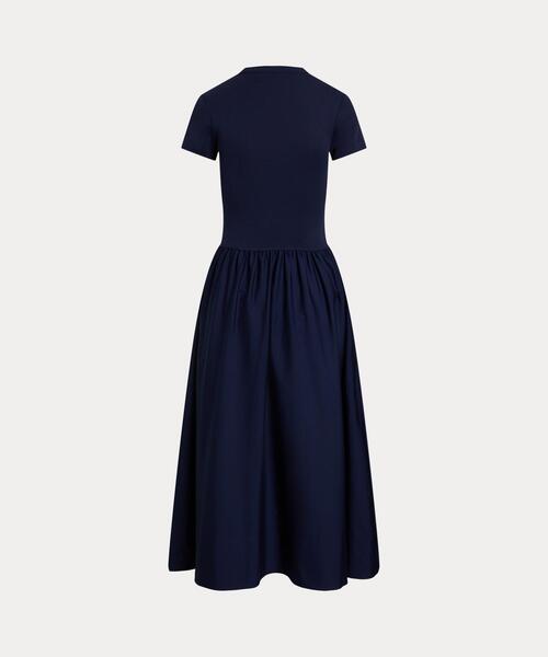 POLO RALPH LAUREN ワンピース コットン ショートスリーブ