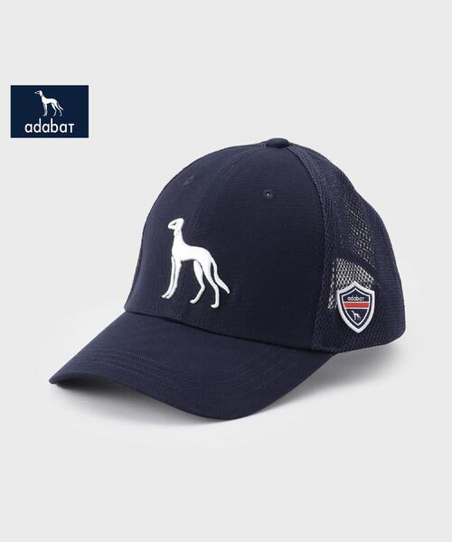 新レーベル ADABAT NAVY】サルーキ ジャージキャップ（キャップ