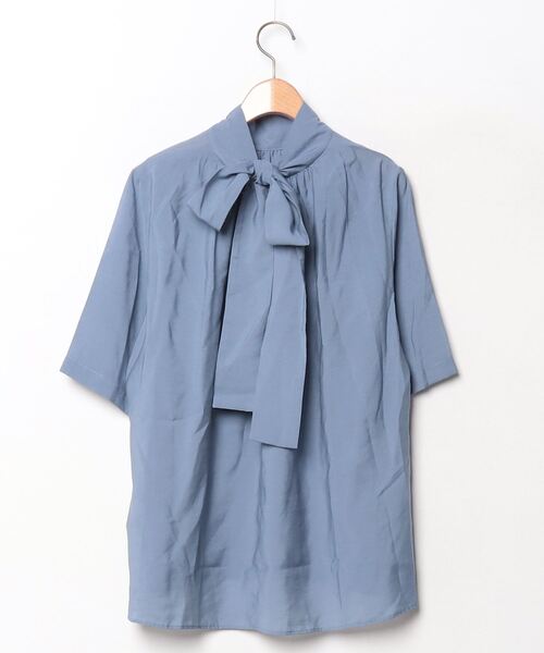 UNITED ARROWS」 半袖ブラウス FREE ライトブルー レディース