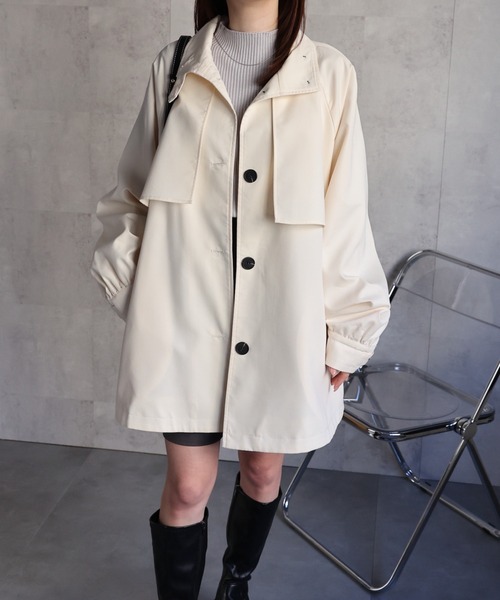 「sakishimatokyo」 トレンチコート FREE ベージュ レディース_画像2