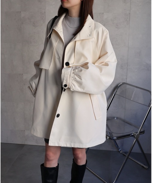 「sakishimatokyo」 トレンチコート FREE ベージュ レディース_画像3