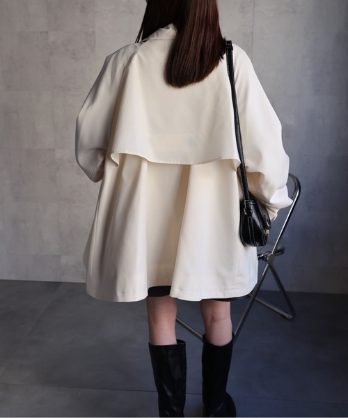 「sakishimatokyo」 トレンチコート FREE ベージュ レディース_画像8