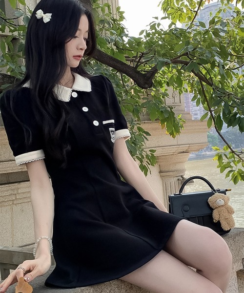 【希少】【美品】Black one piece 袖フレアブラックゆるピタワンピ 楽天市場】大きいサイズ レディース ワンピース シアースター