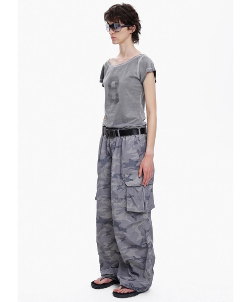 MASONPRINCE カーゴパンツ 3カラー ルーズフィット ナイロン カモフラ