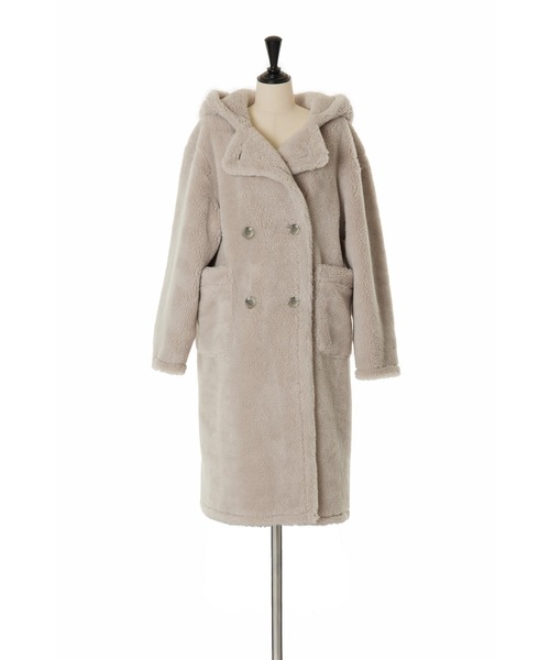 極美品✨ Her lip to ハーリップトゥ ファーコート ベージュ Sサイズ Her lip to コート S ベージュ レディース : ZOZOTOWN Yahoo!店 - 通販