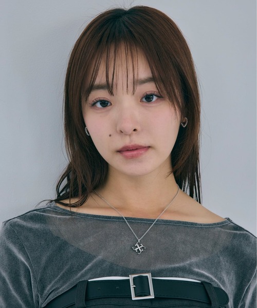 GRAiL ネックレス GRAiL（アクセサリー） ネックレス Cross logo necklace メンズ