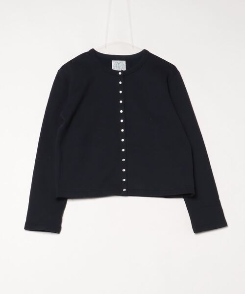 「agnes b.」 カーディガン 1 ネイビー レディース