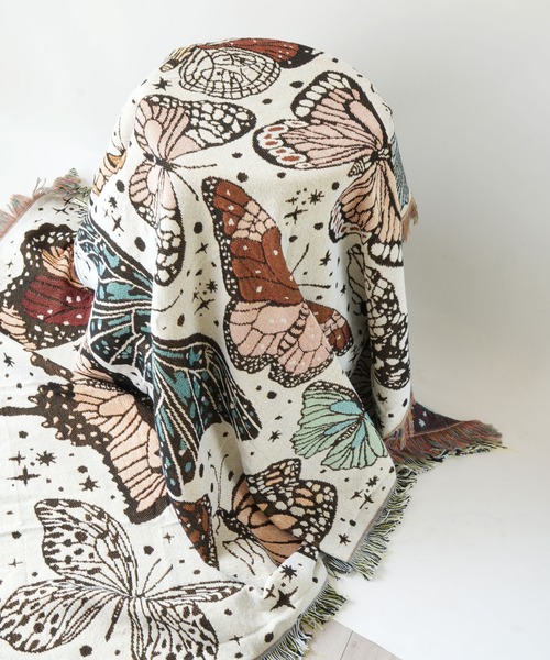 Port（ポート） ブランケット 「 」 バタフライ 大判ブランケット