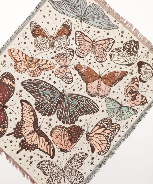 Port（ポート） ブランケット 「 」 バタフライ 大判ブランケット