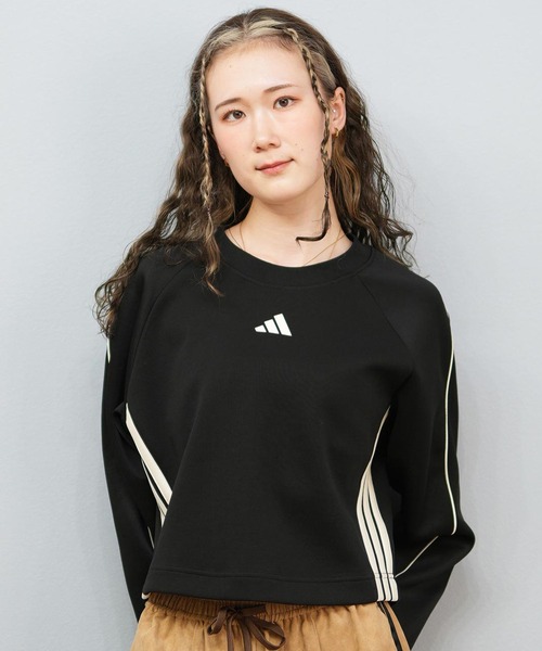 adidas（アディダス） トレーナー スウェット スリーストライプ