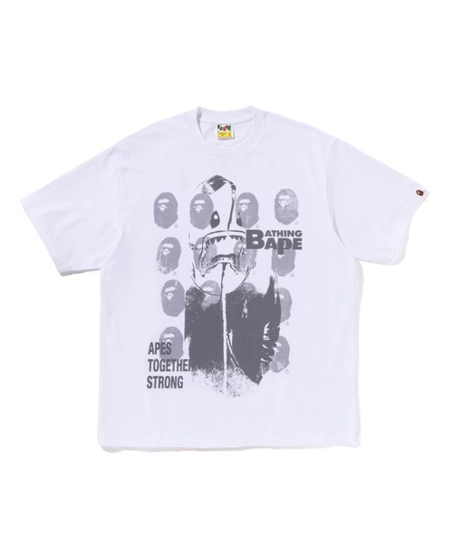 A BATHING APE Tシャツ　ビッグプリント　短丈　ピチT 2XS A BATHING APE｜アベイシングエイプのTシャツ/カットソー通販