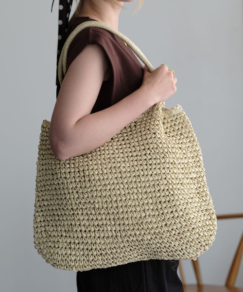 ZAKKA-BOX（ザッカボックス） かごバッグ カゴバッグ ナチュラルトート