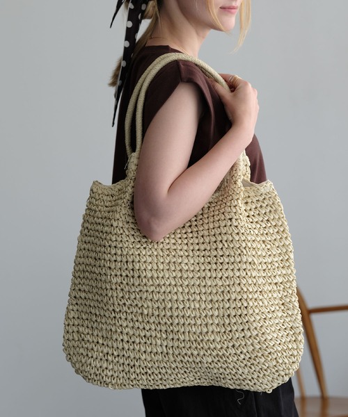 ZAKKA-BOX（ザッカボックス） かごバッグ カゴバッグ ナチュラルトート