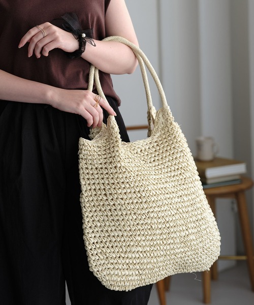 ZAKKA-BOX（ザッカボックス） かごバッグ カゴバッグ ナチュラルトート