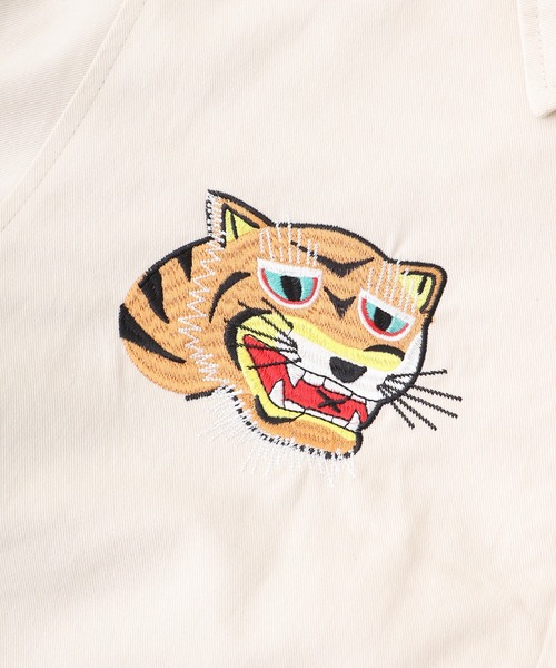 <新品>Jungle Storm ベトジャン　アイボリー　(LL) Jungle Storm 「JUNGLE STORM」 ジャケット L オリーブ メンズ