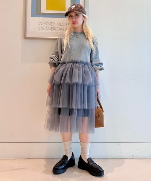 CAROLINA GLASER（カロリナ グレイサー） ワンピース スウェット