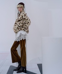SNIDEL（スナイデル） パンツ 「STYLEUPPANTS」ハイウエストフレア