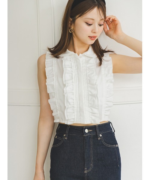 SNIDEL（スナイデル） パンツ 「STYLEUPPANTS」ハイウエストフレア